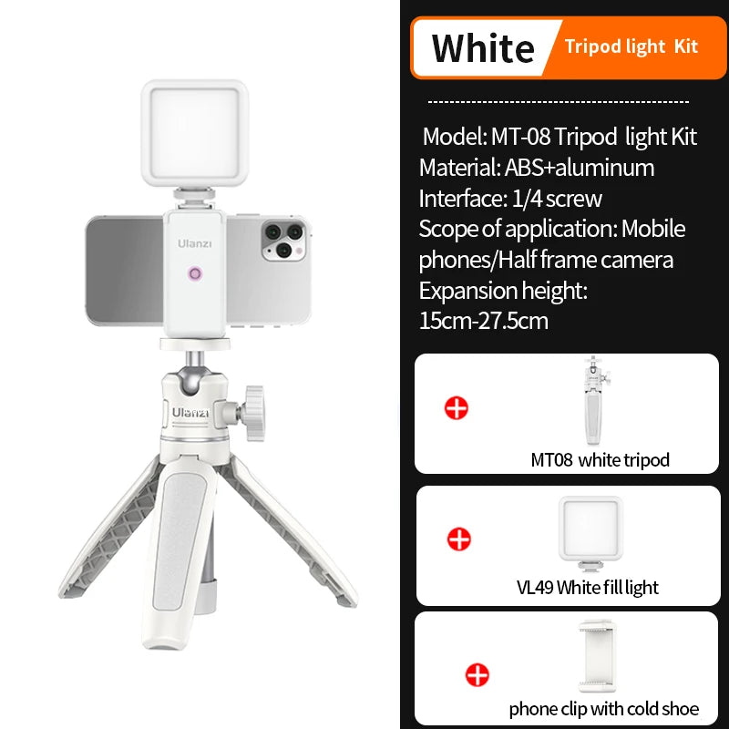 MT-08 Foldable Mini Tripod Mount 1/4&