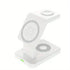 3 in 1 Magnetic Wireless Charger Stand for Iphone 15 14 13 12 Pro Max Apple Watch 1-8 Airpods Macsafe Fast Charging Station Dock
