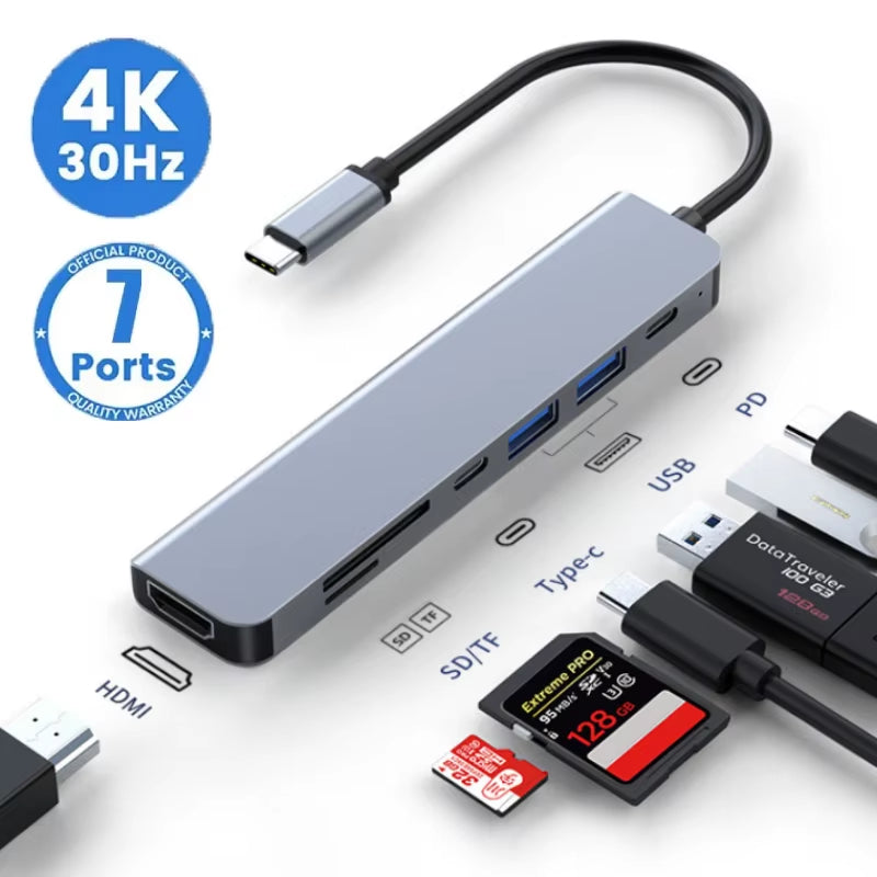 USB C Hub Multiport Adapter