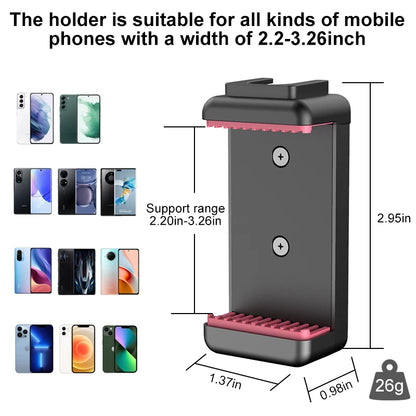 MT-08 Foldable Mini Tripod Mount 1/4'' Tripod Monopod Hand Grip Universal for DSLR Android Iphone Smartphone