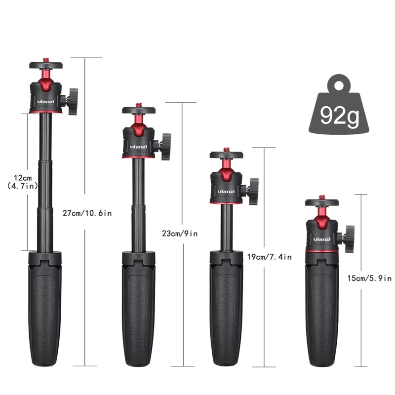 MT-08 Foldable Mini Tripod Mount 1/4&
