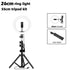 10 Inch Ring Light with Tripod Stand & Phone Holder