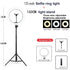 10 Inch Ring Light with Tripod Stand & Phone Holder